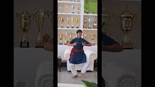 Bhartnatyam Foot Work Tal bharatnatyam shorts dailyvlog dancecover fyp tiktok IndiaTV [upl. by Nbi]