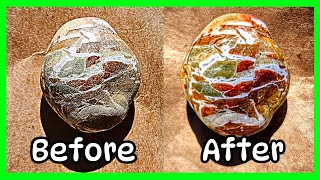 How to Polish Rocks Without a Rock Tumbler  Quick and Easy DIY Method [upl. by Acsirp215]