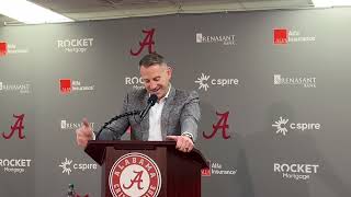 Nate Oats talks about beating South Carolina to move to 20 in SEC play [upl. by Zebe]