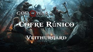 God of War  Cofres Rúnicos  Veithurgard [upl. by Ydollem514]