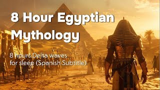 8 Hours Egypt Mythology with Delta Waves for Sleepaudiobook [upl. by Thorstein]