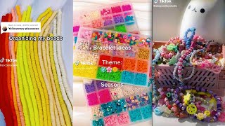 🎀Clay Bead Bracelet TikTok Compilation 🎀Bracelet Edits Shorts amp ReelsSmall Business😍 123 [upl. by Tolman]