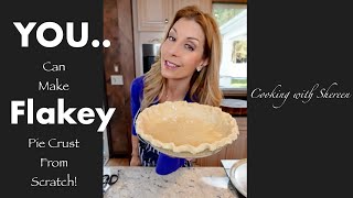 Easy Flakey Pie Crust from Scratch [upl. by Gnes]