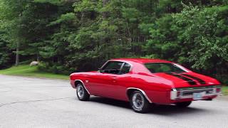 1970 Chevelle SS 396 with Flowmaster Super 10 and hedman headers [upl. by Rehportsirhc]