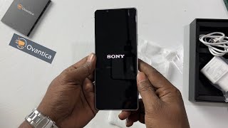 Ovantica Sony Xperia 1 Mark ii Unboxing in india [upl. by Acissaj455]