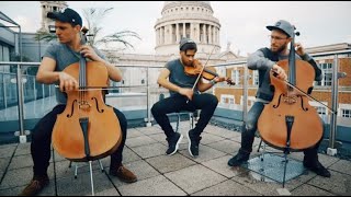 Shape of You  Ed Sheeran Violin and Cello Cover by Ember Trio [upl. by Linnell]