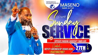 MASENO MAIN ALTAR SUNDAY SERVICE  27TH OCT 2024 [upl. by Trix]