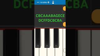 Ozone Dragostea din tei Easy piano tutorial Slow amp easy numanuma dragosteadintei [upl. by Clari]