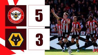 Brentford vs Wolves 53 Highlights Goals  Premier League 2425 [upl. by Sola733]