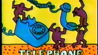 Sesame Street  Keith Haring Telephone [upl. by Sirtimed]