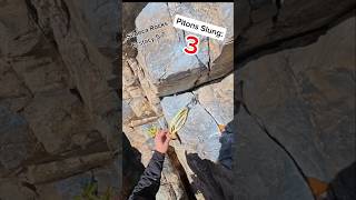 quotSport climbingquot on old pitons Ecstacy 57 Seneca Rocks outdoorsport rockclimbing SenecaRocks [upl. by Pammy494]