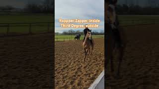 Two WVS horses breezing [upl. by Eilzel]