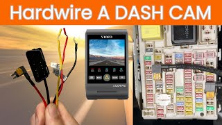 how to safely install dash cam wiring into the car [upl. by Balas]