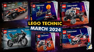 LEGO Technic 2024 March releases  detailed preview [upl. by Gagne943]