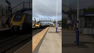 Train at MEXBOROUGH Voyager heading for the South west [upl. by Brade]