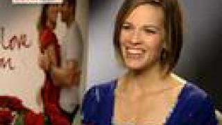 Hilary Swank  PS I Love You interview [upl. by Eiramacissej]