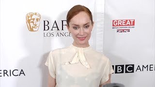 Lotte Verbeek 2017 BAFTA LA TV Tea Party Red Carpet [upl. by Trinl]