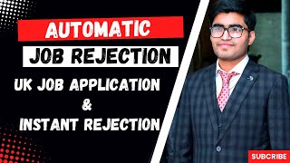 Automatic Rejection after Job Application 2024  ATS Resume  UK Jobs  Prem Kumar 🇬🇧 [upl. by Mapel]