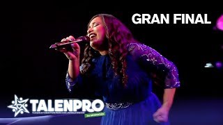 Sharon Sánchez interpreta quotPerfume a tus Piesquot  Gran Final TALENPRO 2019 [upl. by Corvin]