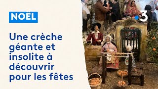 Une crèche géante et insolite à découvrir pour les fêtes au Cannet [upl. by Ettenna]