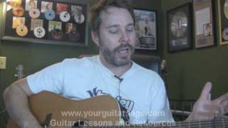 Guitar Lessons  Come on Get Higher by Matt Nathanson  cover chords Beginners Acoustic songs [upl. by Killie]