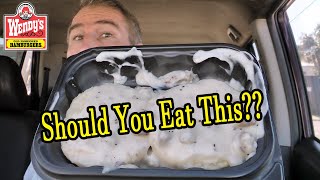 Should You Be Eating Wendys Biscuits amp Gravy My Review 😮 [upl. by Ardnasxela]