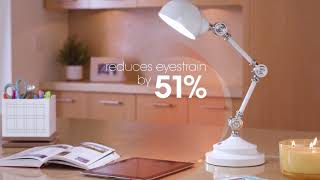 OttLite Wellness Series  Revive LED Desk Lamp [upl. by Nylednarb]