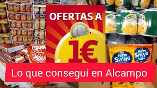 Todo a 1 euro alcampo Volvió septiembre 2023 Supermercado de España [upl. by Dodd]