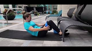 Hip isometrics for SIJ sacroiliac joint and pubic symphysis pain exercise [upl. by Nesyla484]