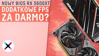 ILE DAJE NOWY BIOS DLA RX 5600XT 🔓  Poradnik aktualizacja BIOS GPU i testy wydajności [upl. by Joost]