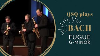 Quintessence Saxophone Quintet Plays Bach Fudge Fugue [upl. by Aliab890]