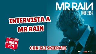 Mr Rain  Tour nei palazzetti lintervista su Radio Linea n°1 [upl. by Frederico606]