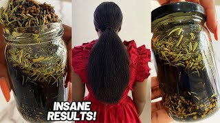 The Secret Powerful Hair Growth Oil that Grew our Hair to Waist Length😱🔥Insane Results [upl. by Chita]