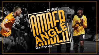 AMBER ANGLE 🍿🎬 Stevenage 02 Cambridge United [upl. by Casar954]