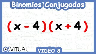 Binomios conjugados video 8 [upl. by Day]