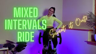 Indoor Cycling Bike Workout for Beginners [upl. by Alolomo]