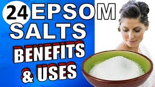 24 Mind Blowing Epsom Salt Health Benefits amp Home Uses To Use Today [upl. by Arria]