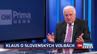 Klaus Stydíme se za Fialu říkal jsem na Slovensku Varoval před českou povýšeností [upl. by Novehc]