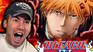 REACTING to ALL BLEACH OPENINGS 115 for THE FIRST TIME [upl. by Alena]