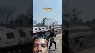 Train ki bhayanak durghatna 😨😨😱 shorts ytshorts fstsilas [upl. by O'Dell920]