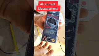 AC current measurement electrical electricalengineering electricalwork electrician [upl. by Weig501]