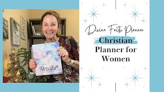 2024 Christian Planner for Women  Divine Faith Planner [upl. by Maxey]