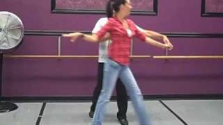 Salsa  Beginners w Counts  Allyson Lockhart [upl. by Hyps]