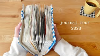 ほぼ日手帳 journal tour 2023 [upl. by Notsew]