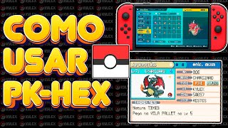 Como usar o PKHeX para editar Pokemons [upl. by Esiralc]