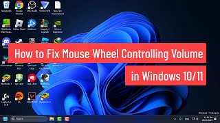 How to Fix Mouse Wheel Controlling Volume in Windows 1011 [upl. by Alemap]