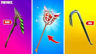 Fortnites RAREST Pickaxes [upl. by Amsab]