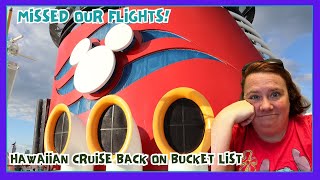 Missed Our Flights Hawaiian Cruise is back on bucket list [upl. by Aineles]