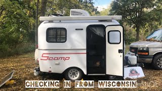 Checking in From My Campground in WisconsinScamp Life with My 2 Cats😽😻 [upl. by Deutsch]