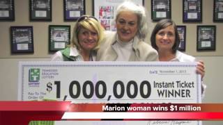 Laura Pittman wins a million dollars in the lottery [upl. by Isteb]